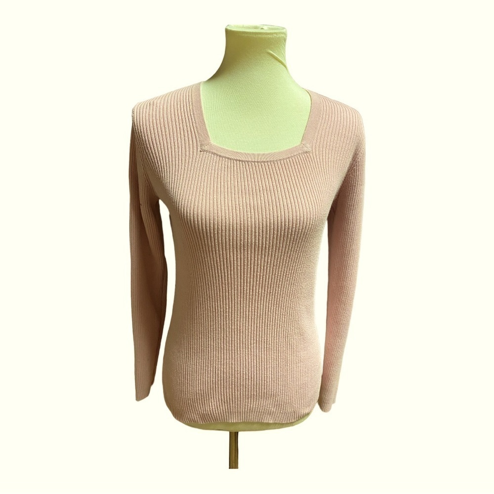 Pink Cotton Sweater from Liz & Co.